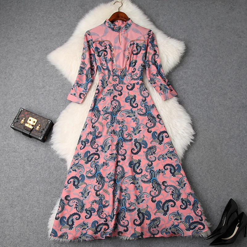 Slim Prairie Chic dress 2019 new High quality spring summer Slim Print flowers Dress Women Clothing fashion Empire Party dresses
Slim Prairie Chic dress 2019 new High quality spring summer Slim Print flowers Dress Women Clothing fashion Empire Party dresses