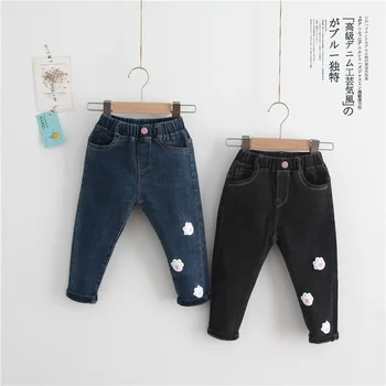 2 3 4 5 6T Spring Autumn Kids Jeans Baby Boys Girls Paw Printing Jeans Black&Blue Denim Straight Pants Fashion Cowboy Pants 2019
2 3 4 5 6T Spring Autumn Kids Jeans Baby Boys Girls Paw Printing Jeans Black&Blue Denim Straight Pants Fashion Cowboy Pants 2019