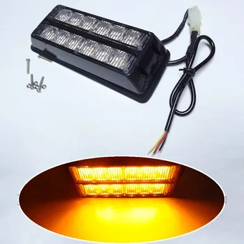 Amber safety work light 12 led beacon signal Emergency strobe light Heavy duty Caution warning light for engineering Car truck
Amber safety work light 12 led beacon signal Emergency strobe light Heavy duty Caution warning light for engineering Car truck