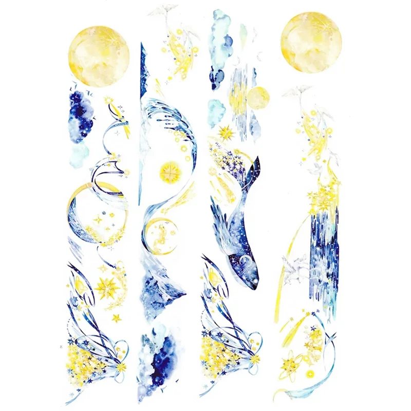 2 pcs/lot Watercolor Sea DIY Decor Scrapbook Bullet Journal Stationery Stickers Planner Poster Post It Patchwork Craft Supplies
2 pcs/lot Watercolor Sea DIY Decor Scrapbook Bullet Journal Stationery Stickers Planner Poster Post It Patchwork Craft Supplies