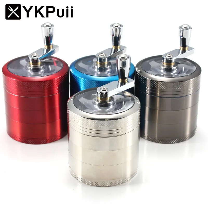 YKPUII Tobacco Grinder 5 Layers Handle 50mm Aluminum Mill Herb Tobacco Crusher Hand Muller Grinding Tool Herb Storage
YKPUII Tobacco Grinder 5 Layers Handle 50mm Aluminum Mill Herb Tobacco Crusher Hand Muller Grinding Tool Herb Storage