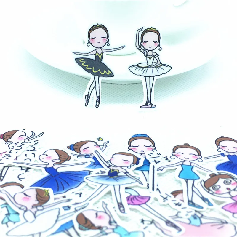 30 Pcs Mixed Ballet girl Stickers for Luggage Laptop Skateboard Bicycle Motorcycle Car Styling Decals Waterproof Sticker
30 Pcs Mixed Ballet girl Stickers for Luggage Laptop Skateboard Bicycle Motorcycle Car Styling Decals Waterproof Sticker