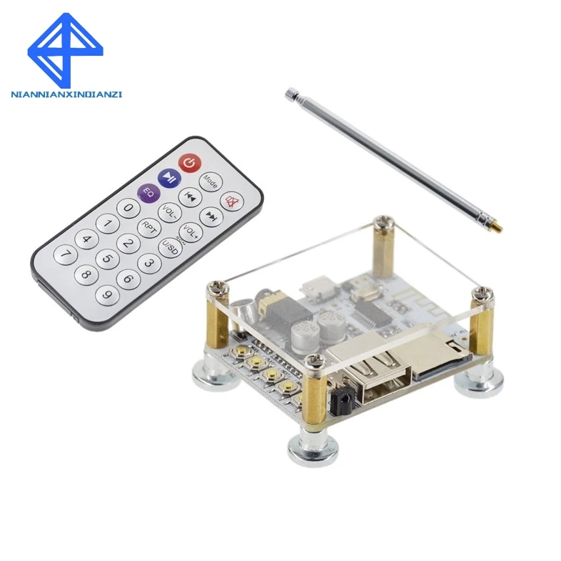 Bluetooth Audio Receiver board with USB TF card Slot decoding playback preamp output Wireless car speakers
Bluetooth Audio Receiver board with USB TF card Slot decoding playback preamp output Wireless car speakers
