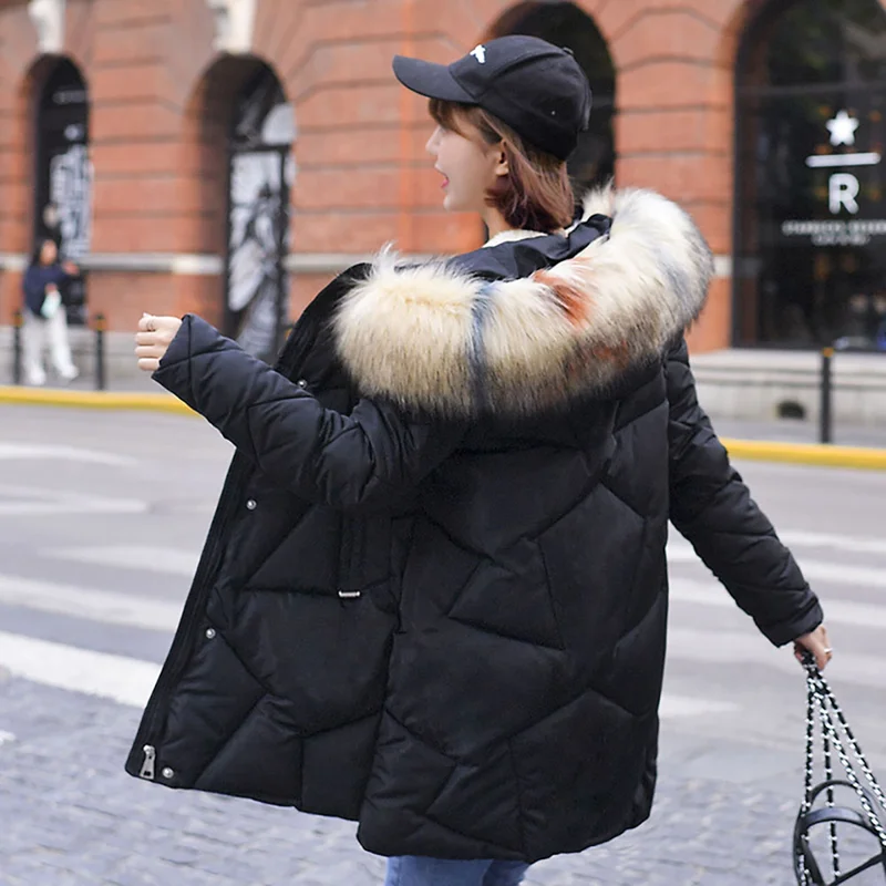 Large Fur Hooded Windbreaker Winter Jacket Women Long Parkas New Women's Coat Jacket Outerwear Female Winter Coat Women
Large Fur Hooded Windbreaker Winter Jacket Women Long Parkas New Women's Coat Jacket Outerwear Female Winter Coat Women