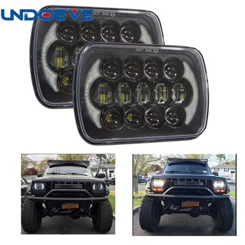 Square 105W 7'' INCH Truck light High Low Dual beam DRL led projector headlight for Jeep Cherokee XJ 5X7'' H4 Driving lights
Square 105W 7'' INCH Truck light High Low Dual beam DRL led projector headlight for Jeep Cherokee XJ 5X7'' H4 Driving lights