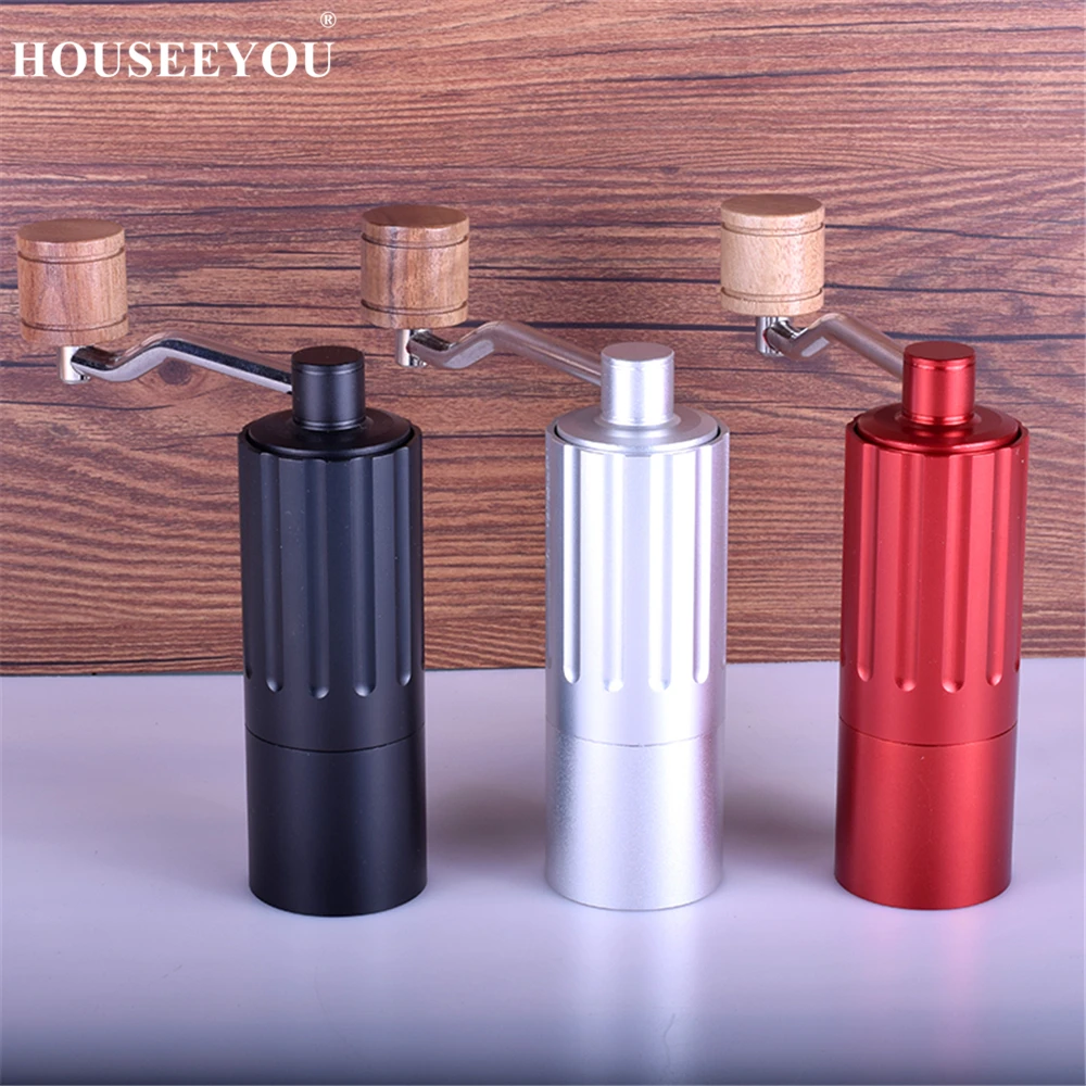 Portable Mini Manual Stainless Steel Core Coffee Grinder Adjustable Coffee Mill with Storage Rubber Loop Easy Cleaning
Portable Mini Manual Stainless Steel Core Coffee Grinder Adjustable Coffee Mill with Storage Rubber Loop Easy Cleaning