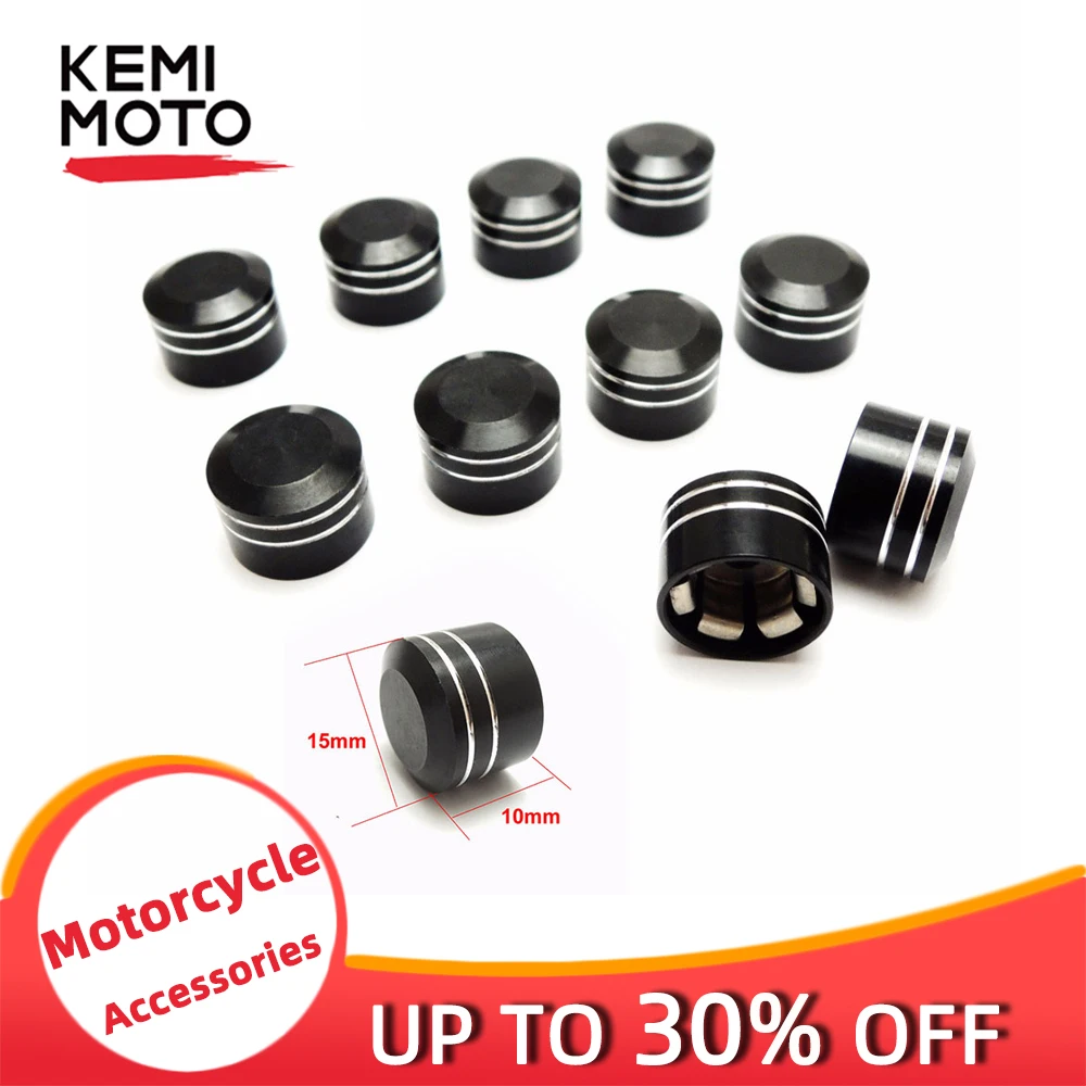 Motorcycle Accessories Caps Inner 1/4" 9mm Metal Black Screw Cover Bolt Topper Cap For CNC Bolt Screw For Sportster Softail
Motorcycle Accessories Caps Inner 1/4" 9mm Metal Black Screw Cover Bolt Topper Cap For CNC Bolt Screw For Sportster Softail