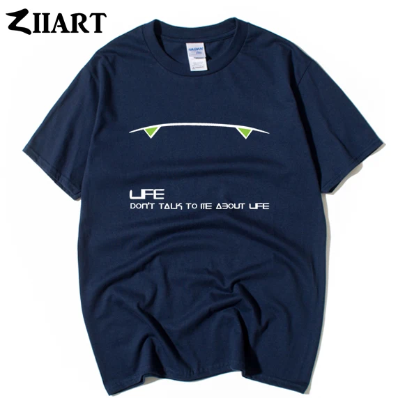 LIFE DON'T TALK TO ME ABOUT LIFE robot marvin couple clothes man boys male o-neck short-sleeve T-shirt
LIFE DON'T TALK TO ME ABOUT LIFE robot marvin couple clothes man boys male o-neck short-sleeve T-shirt