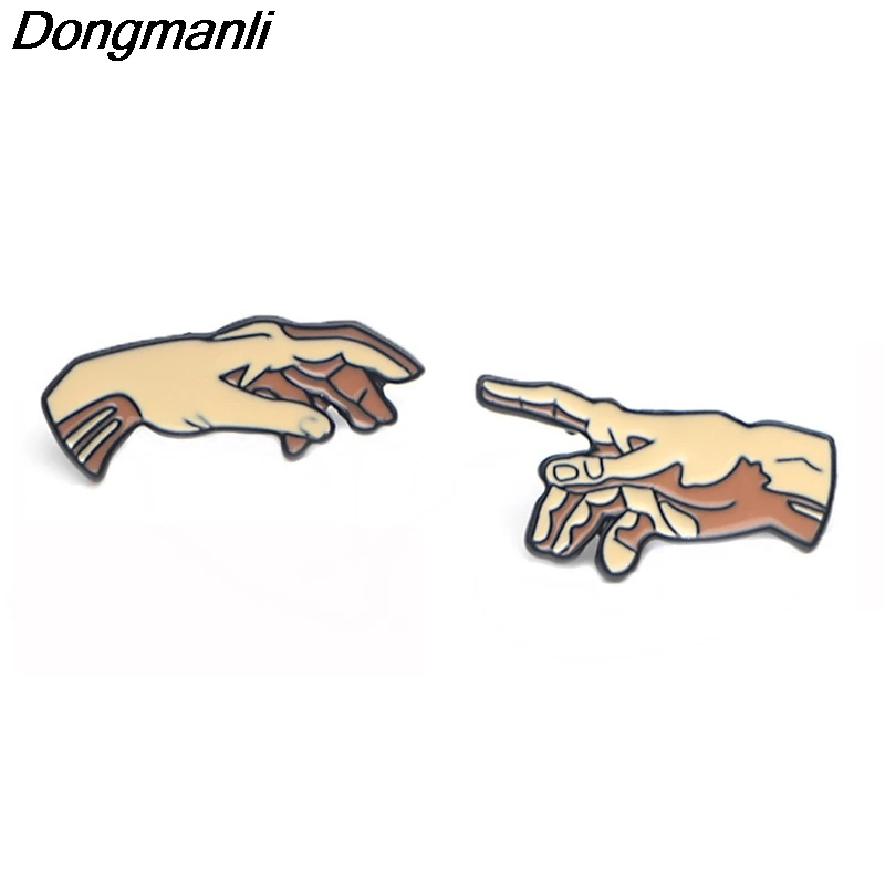 P3799 Dongmanli модная эмалированная булавка коллекция создание Adam Броши искусство