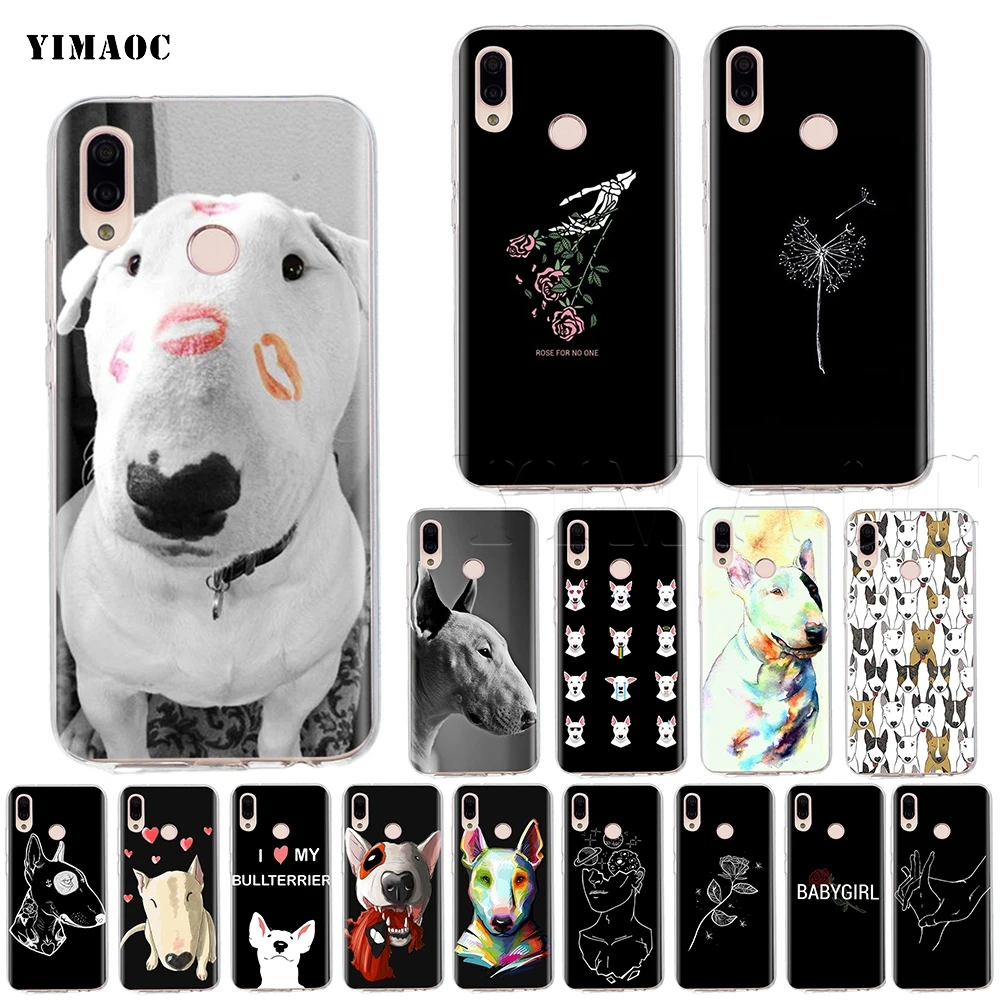 YIMAOC Bull Terrier Dog Puppies Silicone Case for Huawei Honor Mate 20 6a 7a 8x 7c 7x 9 10 Nova 3i 3 Lite Pro
YIMAOC Bull Terrier Dog Puppies Silicone Case for Huawei Honor Mate 20 6a 7a 8x 7c 7x 9 10 Nova 3i 3 Lite Pro