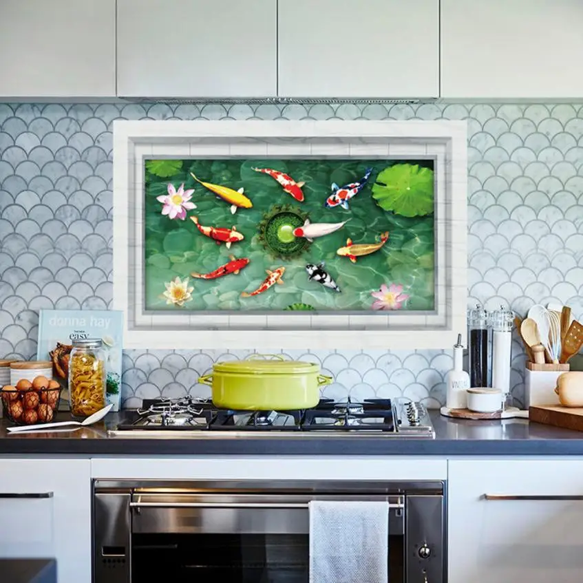 New Removable 3D Gold Fish Pond Living Room Wall Sticker Kids Home Decor Decal#91
New Removable 3D Gold Fish Pond Living Room Wall Sticker Kids Home Decor Decal#91