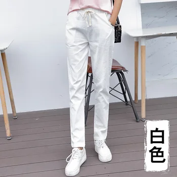 Cheap wholesale 2018 new Spring summer Hot selling women's fashion casual Cotton Haren pants C51-18319
Cheap wholesale 2018 new Spring summer Hot selling women's fashion casual Cotton Haren pants C51-18319