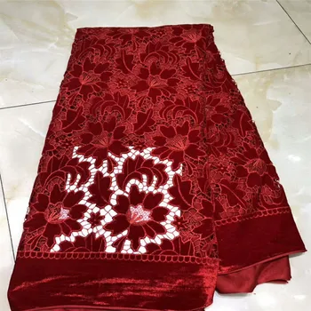 Red Color New Design African Lace Fabrics High Quality French Lace Fabric For Party Dress Nigerian Lace Fabric H581-2
Red Color New Design African Lace Fabrics High Quality French Lace Fabric For Party Dress Nigerian Lace Fabric H581-2