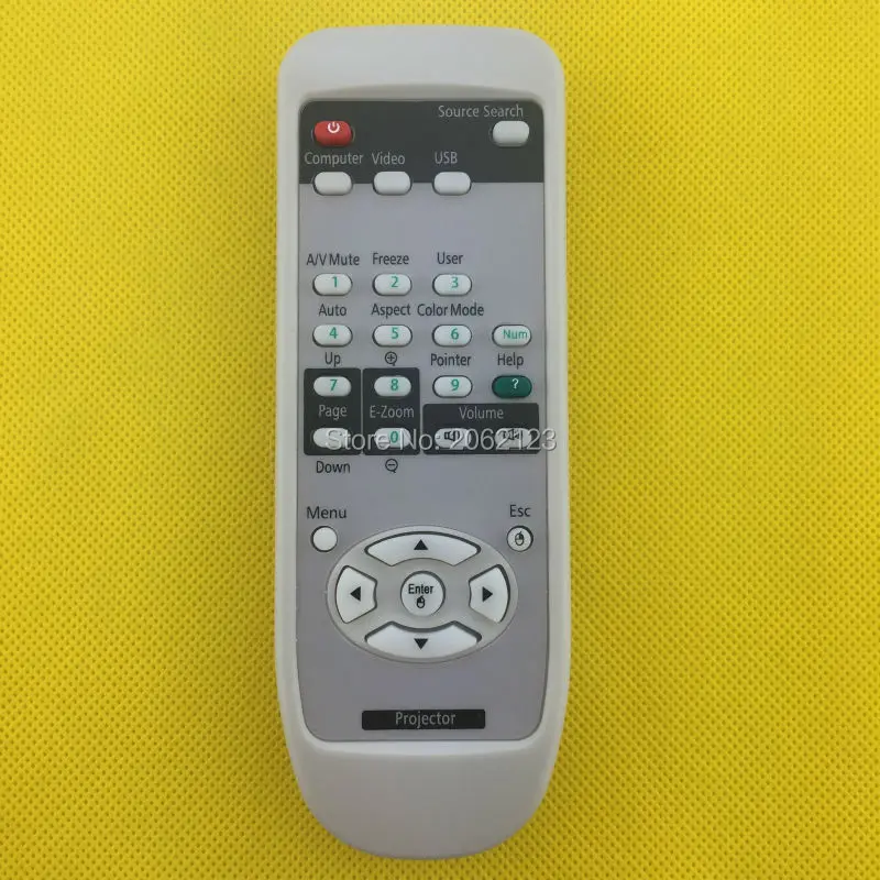 Remote Control for EPSON Projector EMP-30 EMP-50 EMP-53 EMP-1700 EMP-S4 EMP-S5 EB-S6 EMP-X1 EB-CS500XN EMP-S5 EB-CS520WN EB-D290
Remote Control for EPSON Projector EMP-30 EMP-50 EMP-53 EMP-1700 EMP-S4 EMP-S5 EB-S6 EMP-X1 EB-CS500XN EMP-S5 EB-CS520WN EB-D290