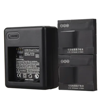 1010mAh AZ13-1 Battery For Xiaomi Yi Action Camera Replacement Battery Rechargeable Backup Bateria with USB Battery Charger
1010mAh AZ13-1 Battery For Xiaomi Yi Action Camera Replacement Battery Rechargeable Backup Bateria with USB Battery Charger
