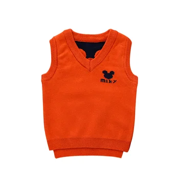 Casual Cotton Boys Sweater Vest Soft Warm Sweater For Newborn Girls V-Neck Sleeveless Sweater Vest Autumn Baby Boys Clothing
Casual Cotton Boys Sweater Vest Soft Warm Sweater For Newborn Girls V-Neck Sleeveless Sweater Vest Autumn Baby Boys Clothing