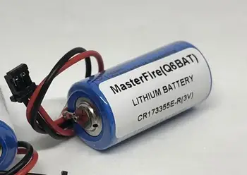 MasterFire New Original CR17335SE-R 1800mah Q6BAT 3V PLC Lithium Batteries CR17335SE CE17335 Li-ion Battery with plug
MasterFire New Original CR17335SE-R 1800mah Q6BAT 3V PLC Lithium Batteries CR17335SE CE17335 Li-ion Battery with plug