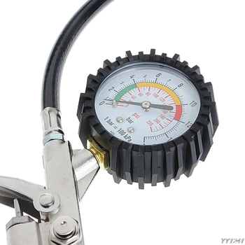 Air Tire Pressure Inflator Gauge Professional Dial Meter Vehicle Tester Universal Clip-on Design Multifunctional Car Truck
Air Tire Pressure Inflator Gauge Professional Dial Meter Vehicle Tester Universal Clip-on Design Multifunctional Car Truck
