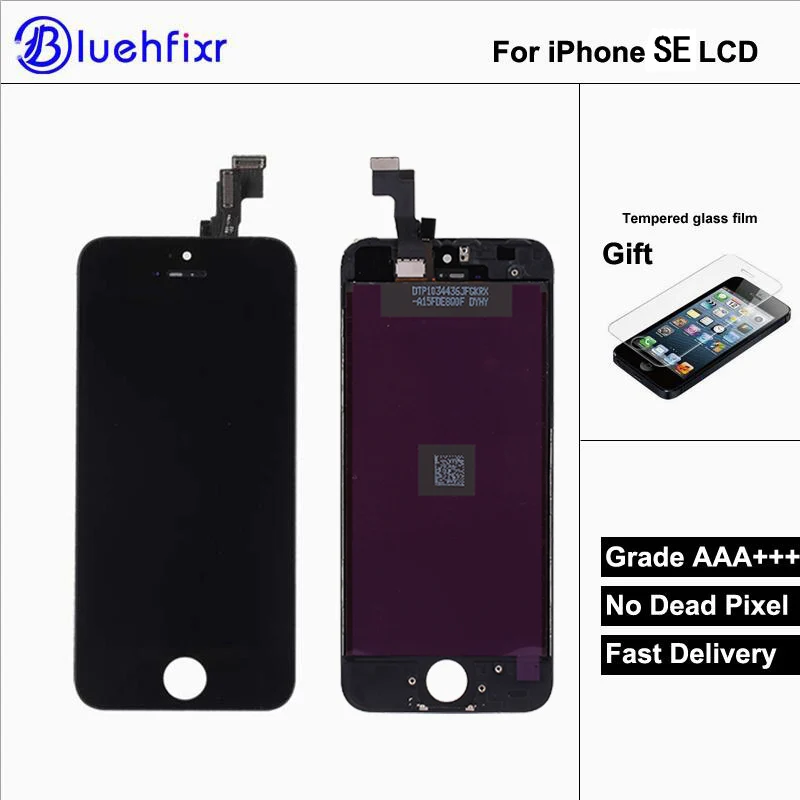 100% AAA Grade LCD Screen For iPhone SE Compatible with 5S LCD Display Digitizer Assembly Replacement
100% AAA Grade LCD Screen For iPhone SE Compatible with 5S LCD Display Digitizer Assembly Replacement