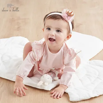 DBH10028 dave bella spring new born rompers baby long sleeve print jumpsuit infant toddler boutique onesies girls romper
DBH10028 dave bella spring new born rompers baby long sleeve print jumpsuit infant toddler boutique onesies girls romper