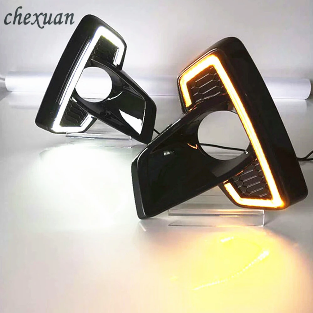 CSCSNL 1 Set For Toyota Hilux Revo Rocco 2018 2019 DRL LED Daytime Running Lights Diglight 12V Fog Cover With Turn Yellow Signal
CSCSNL 1 Set For Toyota Hilux Revo Rocco 2018 2019 DRL LED Daytime Running Lights Diglight 12V Fog Cover With Turn Yellow Signal