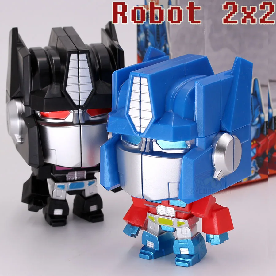Magic puzzle cube Fantasy cube 2x2x2 Big head robot creative big head robot black blue logic game toys gift
Magic puzzle cube Fantasy cube 2x2x2 Big head robot creative big head robot black blue logic game toys gift