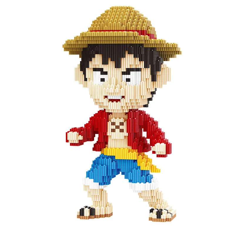 4204Pcs Anime One Piece Luffy in Straw hat Mini Model Block Set Building Brick Toy For Kids
4204Pcs Anime One Piece Luffy in Straw hat Mini Model Block Set Building Brick Toy For Kids
