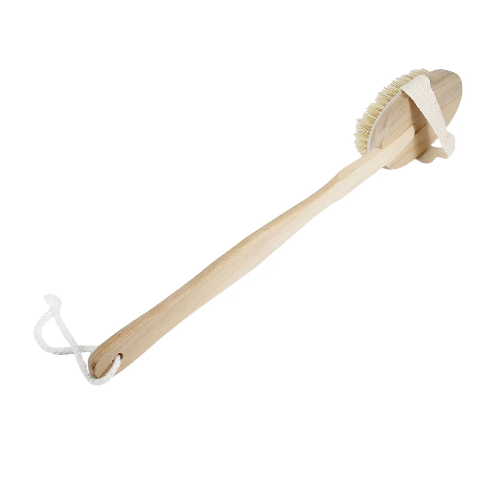 1pc Long Wooden Handle Bath Shower Brush With Natural Bristles Soothing Relieve Pain Bathroom Accessories
1pc Long Wooden Handle Bath Shower Brush With Natural Bristles Soothing Relieve Pain Bathroom Accessories