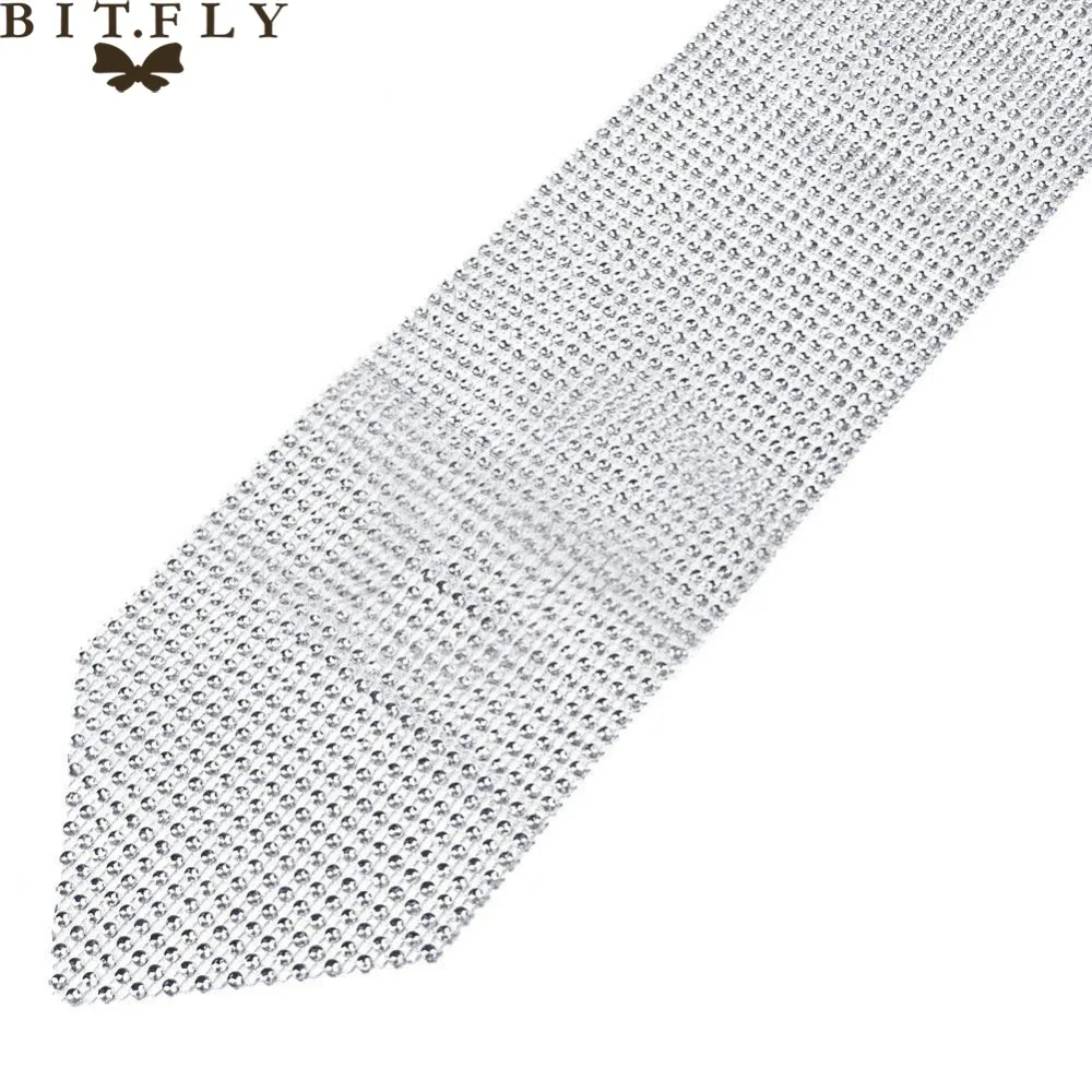 New Hot 12*275CM (4.6" x 108")Sparkly Diamond Mesh Rhinestone Table Runner Wedding Venue Party Decorations Free Shipping
New Hot 12*275CM (4.6" x 108")Sparkly Diamond Mesh Rhinestone Table Runner Wedding Venue Party Decorations Free Shipping