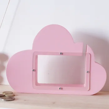D Nordic Home Decor Wooden cloud kids money box Transparent Coin Bank Best Birthday Gifts For Kids Room Decoration
D Nordic Home Decor Wooden cloud kids money box Transparent Coin Bank Best Birthday Gifts For Kids Room Decoration