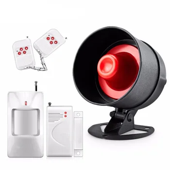 110dB Alarm siren PIR motion detector Loudly Speaker Alarm System for Home Burglar Security
110dB Alarm siren PIR motion detector Loudly Speaker Alarm System for Home Burglar Security