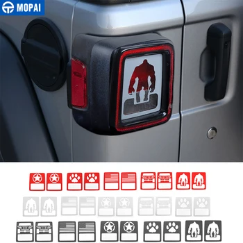 MOPAI Metal Car Exterior Tail Light Cover Guards Decoration Accessories for Jeep Wrangler JL 2018+ for Jeep Gladiator JT 2018+
MOPAI Metal Car Exterior Tail Light Cover Guards Decoration Accessories for Jeep Wrangler JL 2018+ for Jeep Gladiator JT 2018+