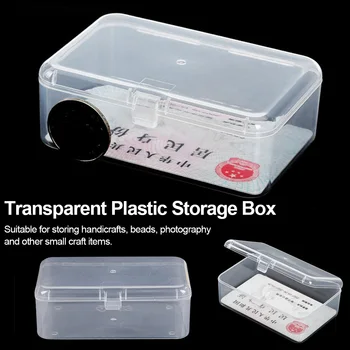1 PCS New Small Plastic Transparent With Lid Collection Container Case Storage Box Collection Container Case jewelry box
1 PCS New Small Plastic Transparent With Lid Collection Container Case Storage Box Collection Container Case jewelry box