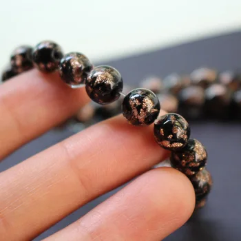 20pcs/lot 8mm Lampwork Glass Beads Glass Boutique beads Black color With Shinning Sand for earring necklace making
20pcs/lot 8mm Lampwork Glass Beads Glass Boutique beads Black color With Shinning Sand for earring necklace making