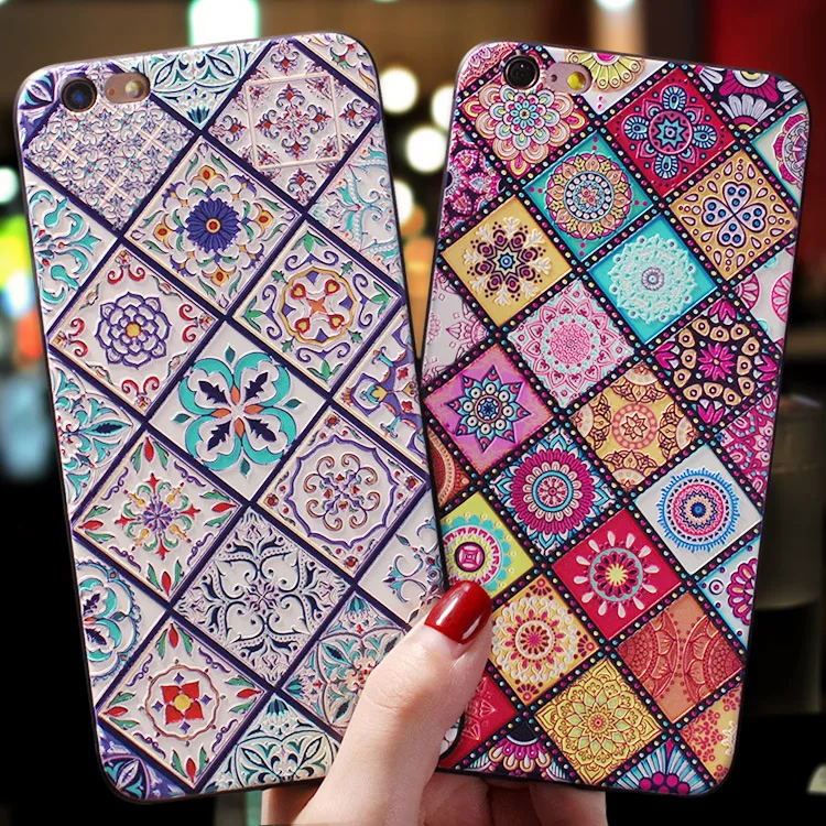 Vintage flower rhombic totem Emboss case Cover For Iphone XS MAX XS XR X For Iphone 7 8 Plus For 6 6s Plus case
Vintage flower rhombic totem Emboss case Cover For Iphone XS MAX XS XR X For Iphone 7 8 Plus For 6 6s Plus case