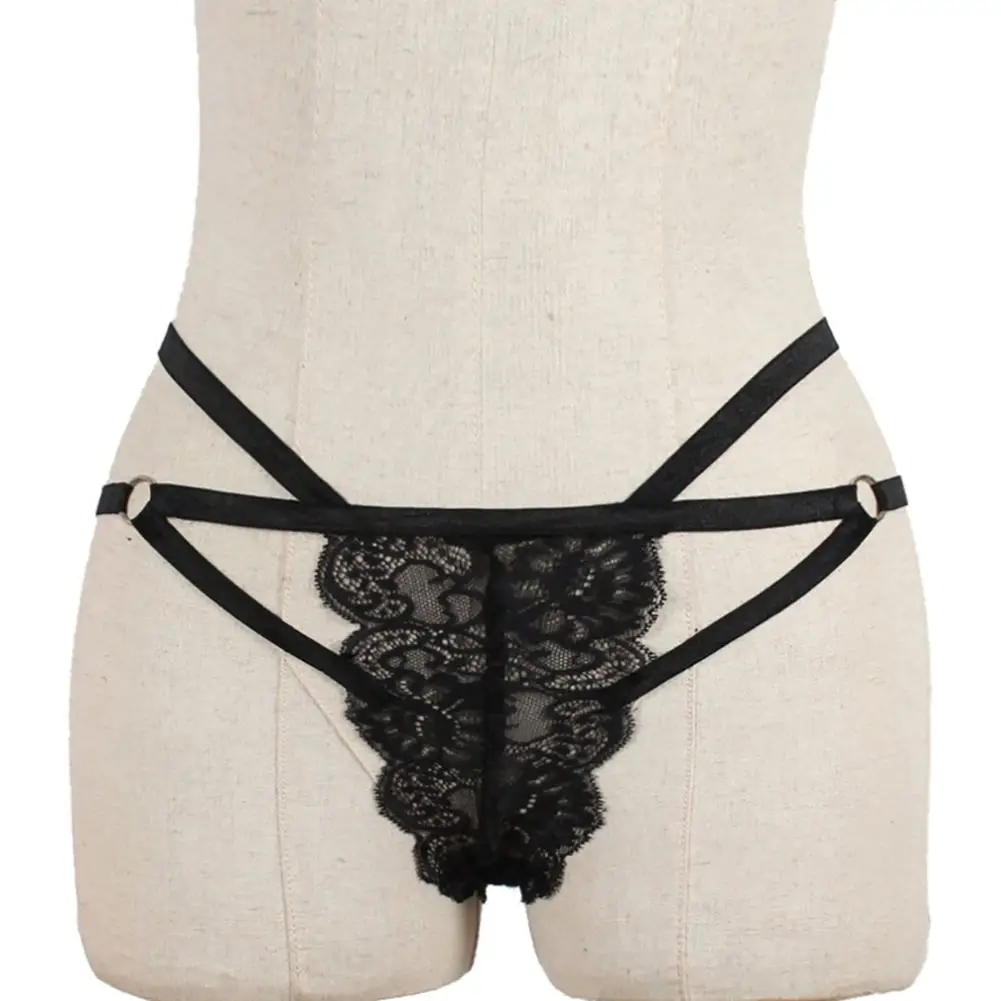 Hot Sexy High Waist Cross Elastic Band Panties Women Lace Thong Underpants G-String
Hot Sexy High Waist Cross Elastic Band Panties Women Lace Thong Underpants G-String