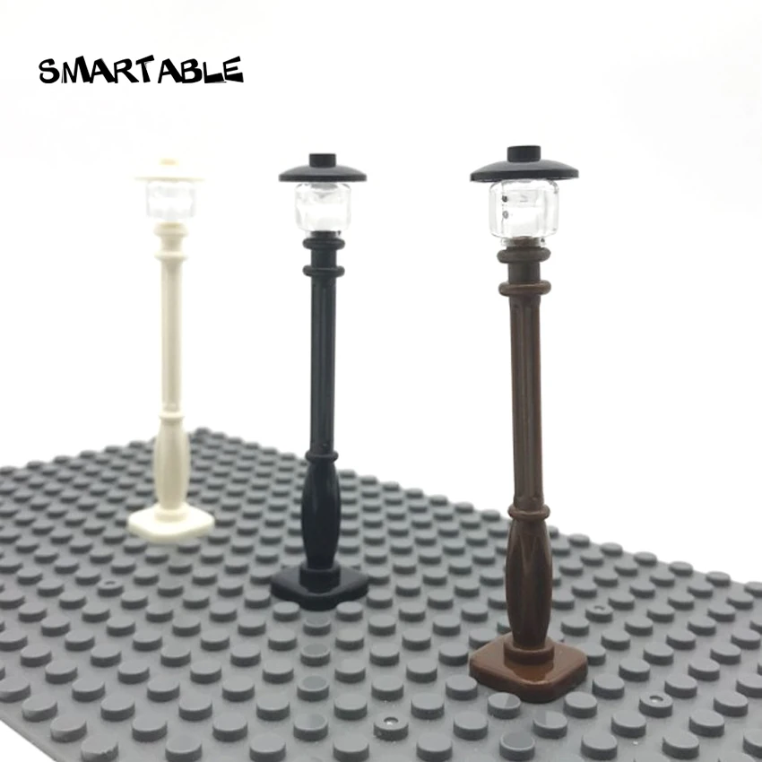 Smartable MOC Retro Street Lamp With Bulb Lampshade Building Blocks Parts DIY Toys Creative Compatible City 10pcs/lot
Smartable MOC Retro Street Lamp With Bulb Lampshade Building Blocks Parts DIY Toys Creative Compatible City 10pcs/lot