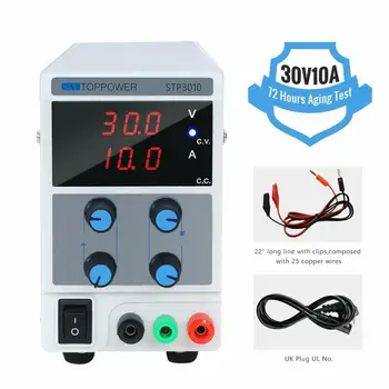 STP3010 DC30V 10A Power Supply Variable Digital LED Display High Voltage&Current Regulated Power Adjustable Switching Supply EU
STP3010 DC30V 10A Power Supply Variable Digital LED Display High Voltage&Current Regulated Power Adjustable Switching Supply EU