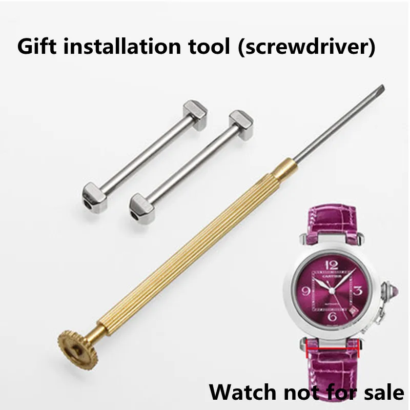Watch accessories belt connecting rod Table ear screw rod for Cartier PASHA series
Watch accessories belt connecting rod Table ear screw rod for Cartier PASHA series