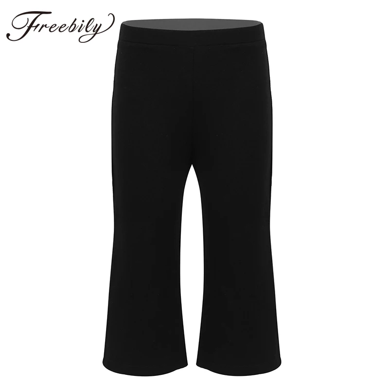 Fashion Kids Teens Basic Classic Stretchy Loose Calf-length Dancing Pants Children Girls Black Jazz Pants Stage Dance Costumes
Fashion Kids Teens Basic Classic Stretchy Loose Calf-length Dancing Pants Children Girls Black Jazz Pants Stage Dance Costumes