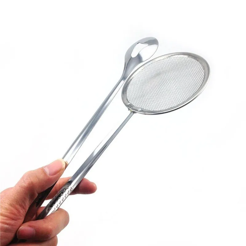 New Food Clip Snack Fryer Strainer BBQ Buffet Serving Tongs France Fried Tong Frying Mesh Colander Filter Oil Drain
New Food Clip Snack Fryer Strainer BBQ Buffet Serving Tongs France Fried Tong Frying Mesh Colander Filter Oil Drain