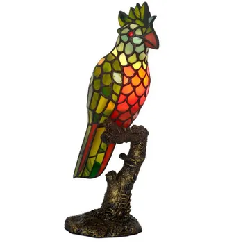 Artwork Colorful Glass Tiffany Bird Parrot Table Lamp for Foyer Bed Room Bar Apartment Glass Reading Night Light H 41cm 1074
Artwork Colorful Glass Tiffany Bird Parrot Table Lamp for Foyer Bed Room Bar Apartment Glass Reading Night Light H 41cm 1074
