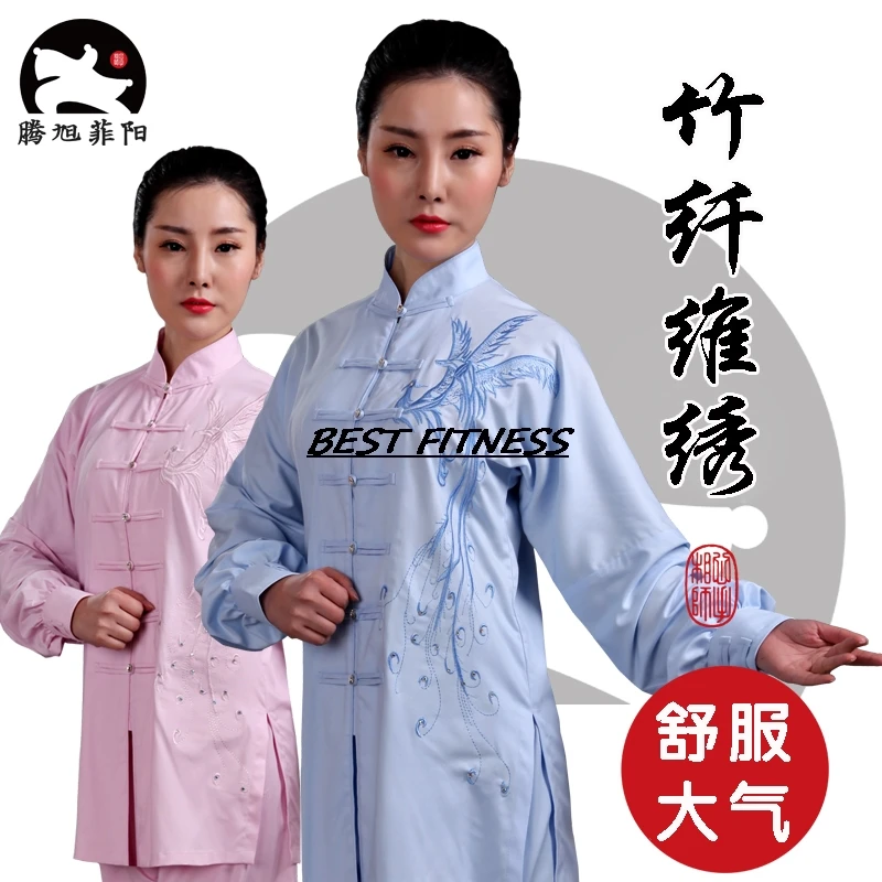New embroidery Tai Chi martial arts training clothes Female Performance clothing Autumn bamboo fiber Tai Chi clothes
New embroidery Tai Chi martial arts training clothes Female Performance clothing Autumn bamboo fiber Tai Chi clothes