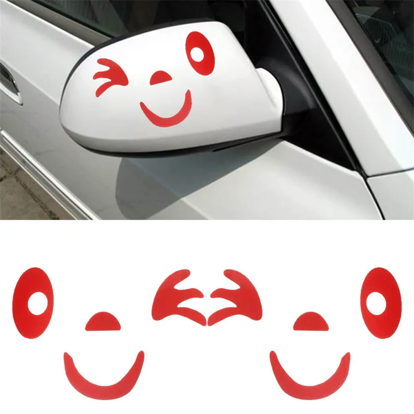 Car-styling Smile Face Design 3D Decoration Sticker For Car Side Mirror Rearview July27#2 5lower
Car-styling Smile Face Design 3D Decoration Sticker For Car Side Mirror Rearview July27#2 5lower