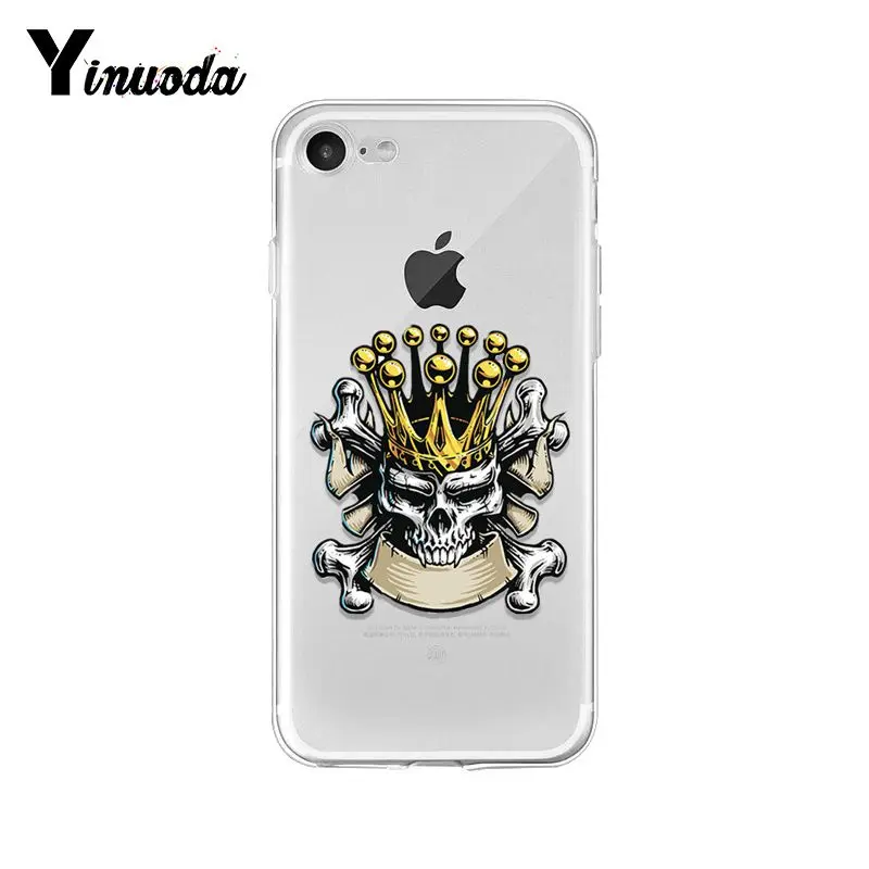Fashion Retro Style Flower Skull