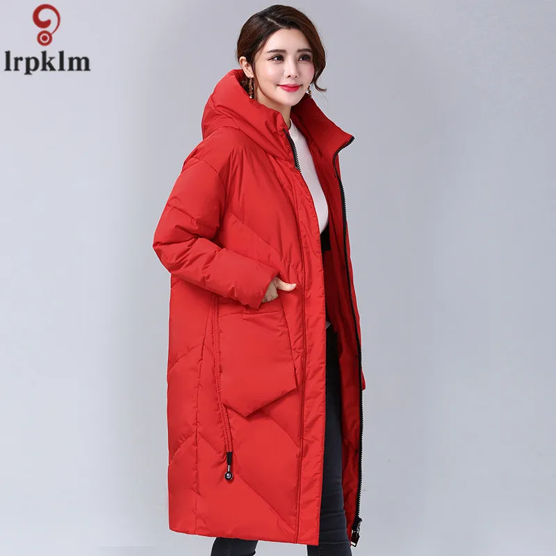 Brand Women's Down Jacket Red Elegant Down Jacket Medium And Long Section Winter Jacket Women Korean Large Size Coat Female
Brand Women's Down Jacket Red Elegant Down Jacket Medium And Long Section Winter Jacket Women Korean Large Size Coat Female