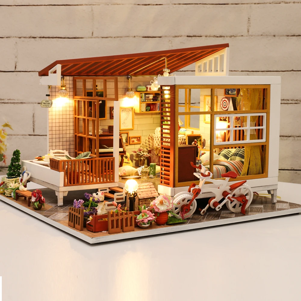 Cutebee Casa Doll House Furniture Miniature Dollhouse DIY Miniature House Room Box Theatre Toys for Children Casa Dollhouse A04B
Cutebee Casa Doll House Furniture Miniature Dollhouse DIY Miniature House Room Box Theatre Toys for Children Casa Dollhouse A04B