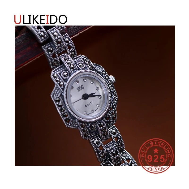 100% Pure 925 Sterling Silver Watch Men Fashion Hand Chain For Women Thai Silver Jewelry Charm Bracelet Homme 1517
100% Pure 925 Sterling Silver Watch Men Fashion Hand Chain For Women Thai Silver Jewelry Charm Bracelet Homme 1517