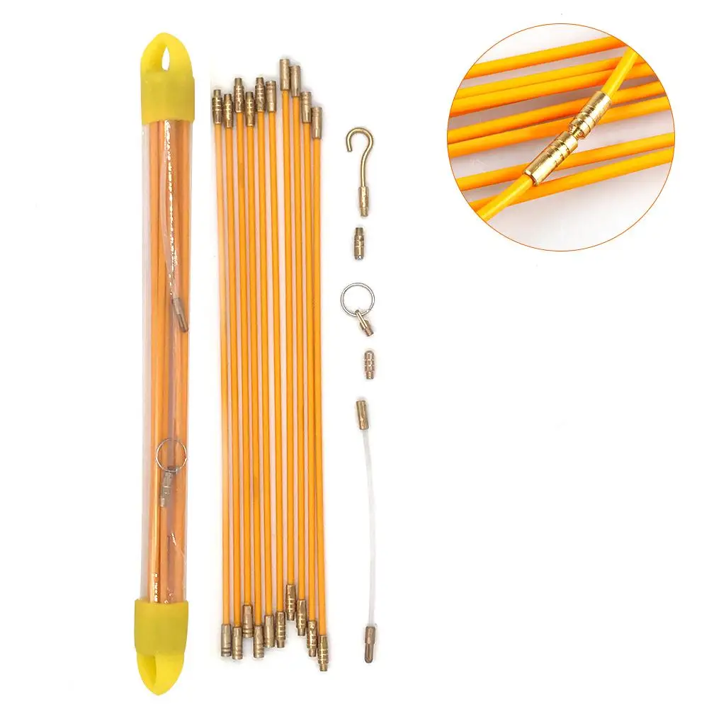 10pcs Glass Fiber Puller Through Wall Wire Diameter 4mm Single Length 33CM Wall Tool Electrical Wire Cable Pulling
10pcs Glass Fiber Puller Through Wall Wire Diameter 4mm Single Length 33CM Wall Tool Electrical Wire Cable Pulling