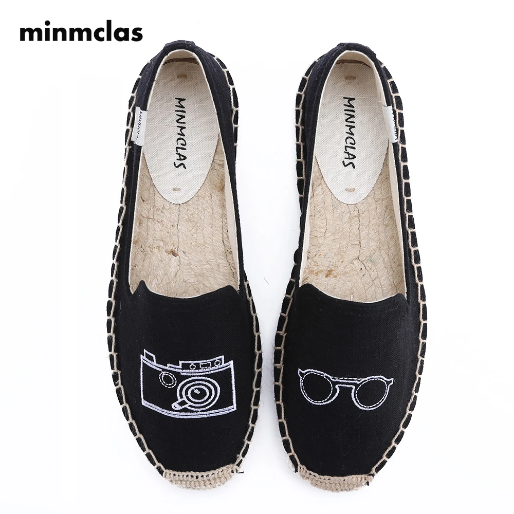 Minmclas Summer Hemp Slippers Alpargatas Camera Comfortable Slip-on Womens Espadrilles Breathable Flax Canvas for Girl Shoes
Minmclas Summer Hemp Slippers Alpargatas Camera Comfortable Slip-on Womens Espadrilles Breathable Flax Canvas for Girl Shoes